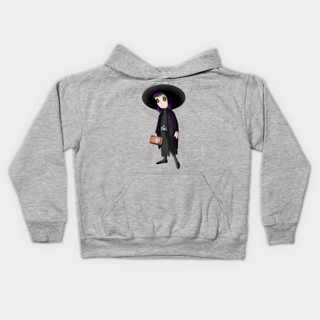 Lydia: Strange and Unusual Kids Hoodie by SpacebatDesigns 